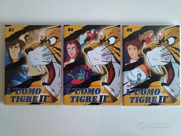 DVD UOMO TIGRE II° VOL. 1 - 4 - 5