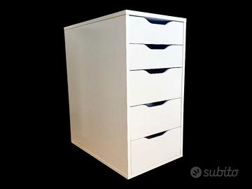 Cassettiera Ikea Alex bianco - 36 x 70 x 58