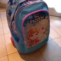 Zaino trolley per la scuola Disney Frozen