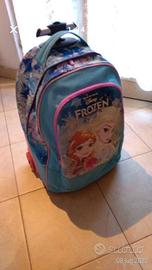 Zaino trolley per la scuola Disney Frozen