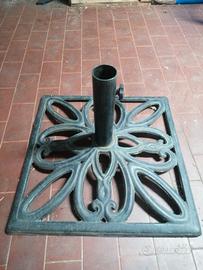 Base ombrellone in ghisa