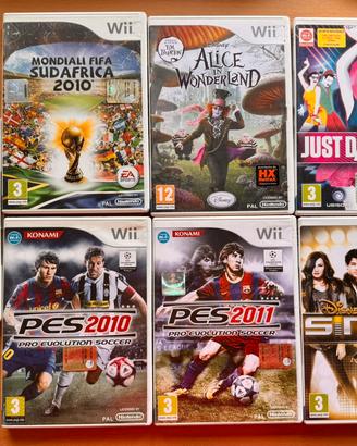 Giochi per WII originali!