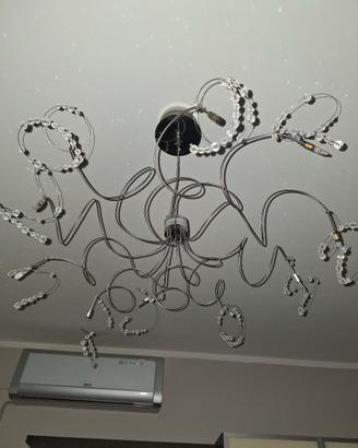 lampadario moderno sala o camera 