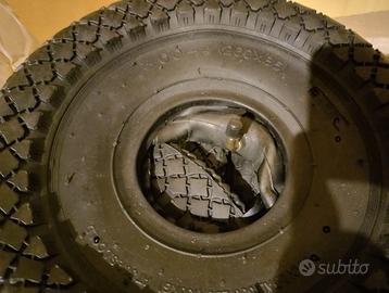 Copertoni più camera d' aria per carrellino