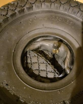 Copertoni più camera d' aria per carrellino