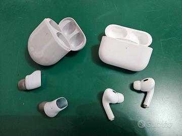 2 cuffiette wireless redmi buds 3 pro e airpods pr
