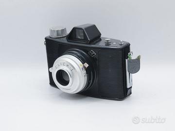 Agfa Click-I Fotocamera Vintage 120 + Custodia
