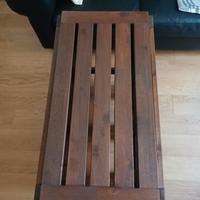 Tavolo da giardino di legno + 4 sedie 