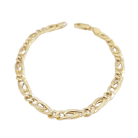 Bracciale catena uomo realizzato  oro giallo 18kt.