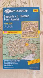 Carta Tabacco 01-Sappada - S.Stefano Forni Avoltri