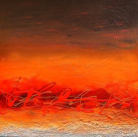 Quadro in acrilico su tela con telaio