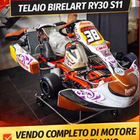 GO KART 125cc BIRELART RY30 S11 - CON CARRELLO!