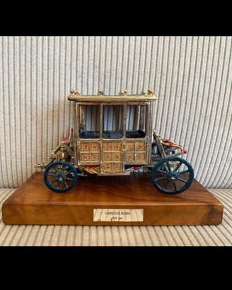 Carrozza russa XVII secolo etruria argenti