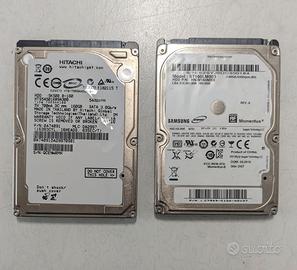 hard disk interni  2.5" SATA 160 GB 