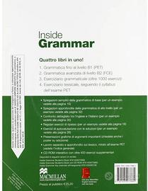 Libro inside grammar di Michael Vince