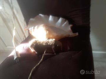 Abat-jour con vera conchiglia