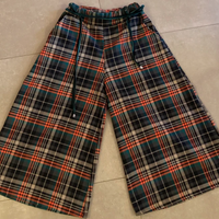 Pantalone donna large fantasia tartan Diva