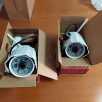 Telecamere IP 1080p LAN/WiFi con visione notturna