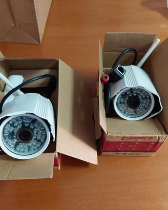 Telecamere IP 1080p LAN/WiFi con visione notturna