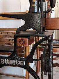 Macchina singer vintage per calzolaio