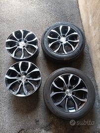 4 cerchi Smart BRABUS + 2 gomme 