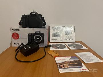 Canon EOS 70D versione WI-FI Funzionante