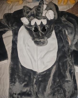 PIGIAMA UNICORNO  INVERNALE 12 ANNI 