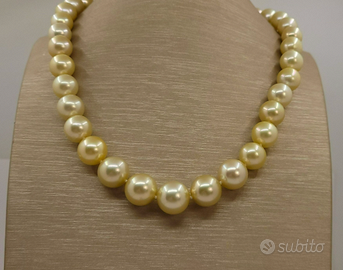 Collana TOP  Perle dei Mari del Sud certificata!