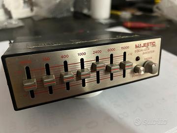 Amplificatore equalizzato per auto