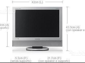 Monitor TV 19 pollici Samsung SyncMaster 941MW