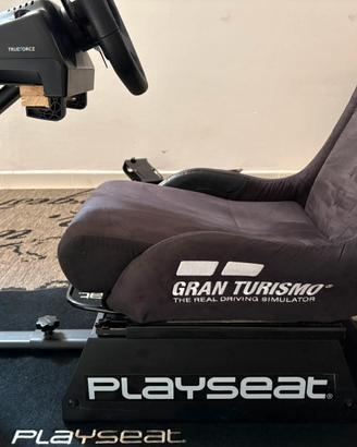 Simulatore guida playseat cin volante logitech