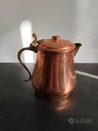 brocca in rame vintage 