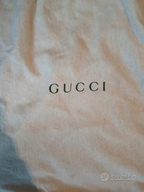 Borsa Gucci Bamboo Hobo vintage verde con dust bag