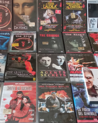 DVD pezzi 25 film originali vario genere