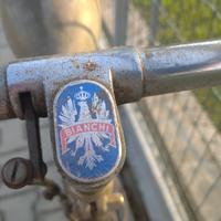 Bicicletta donna freni a bacchetta Bianchi e Dei