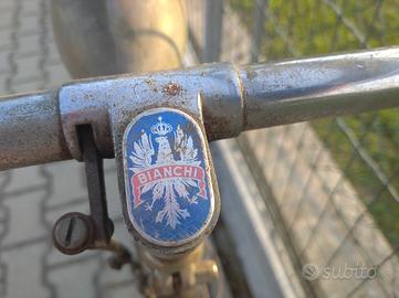 Bicicletta donna freni a bacchetta Bianchi e Dei