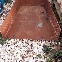 Piastra in ferro per caminetto