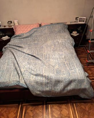 Coperta matrimoniale pura lana