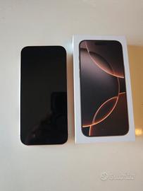 iPhone 16 pro max 256gb