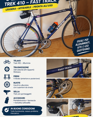 Bicicletta da corsa Trek 