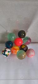 Bouncy Balls di gomma rimbalzanti anni 90