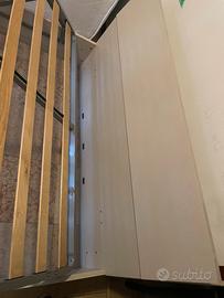 Letto matrimoniale contenitore