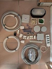 Stock lotto materiale elettrico