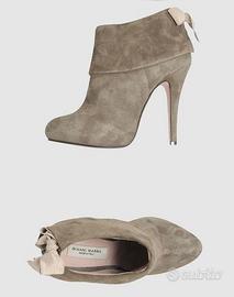 GIANNI MARRA Stivaletti in camoscio tg.37