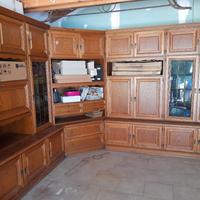 Mobile ad angolo in rovere