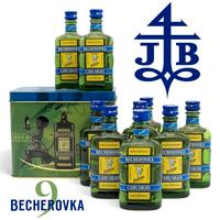 Becherovka Collection Miniature 9 pezzi con box