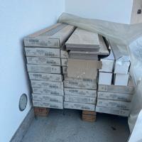 Piastrelle gres rettificate effetto legno