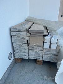 Piastrelle gres rettificate effetto legno