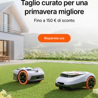 Robot taglierba senza filo