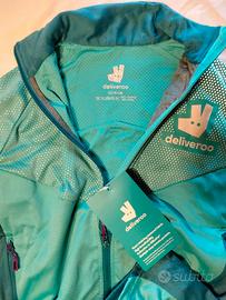 Felpa Deliveroo con cerniera